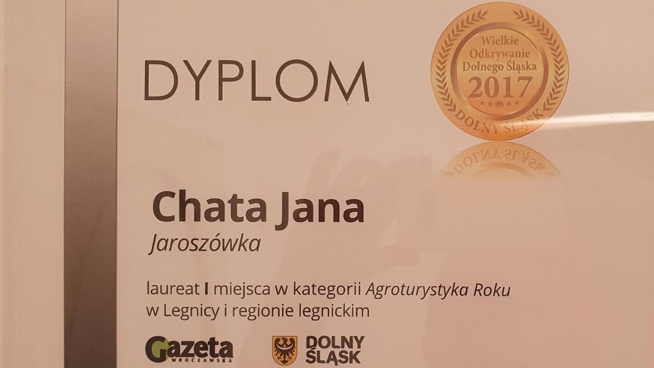 Agroturystyka Chata Jana Chojnow Zewnętrze zdjęcie